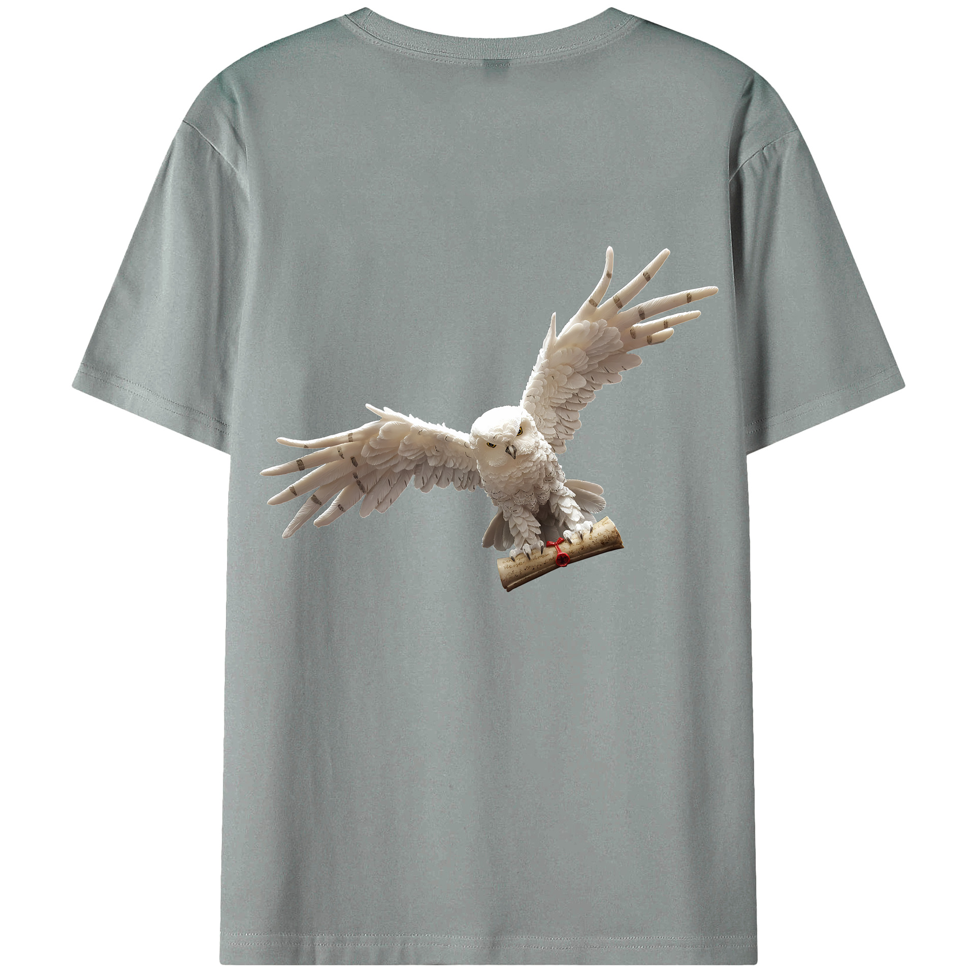 （画像用） Harry Potter ハリー・ポッターシリーズ 綿100％ メンズ半袖Tシャツ（バックプリント） 通気性